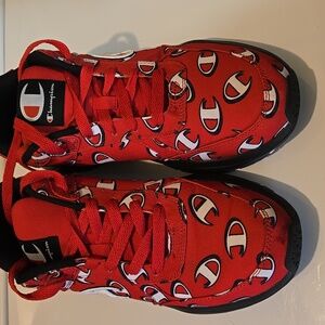 Champion Red Athletic Shoes